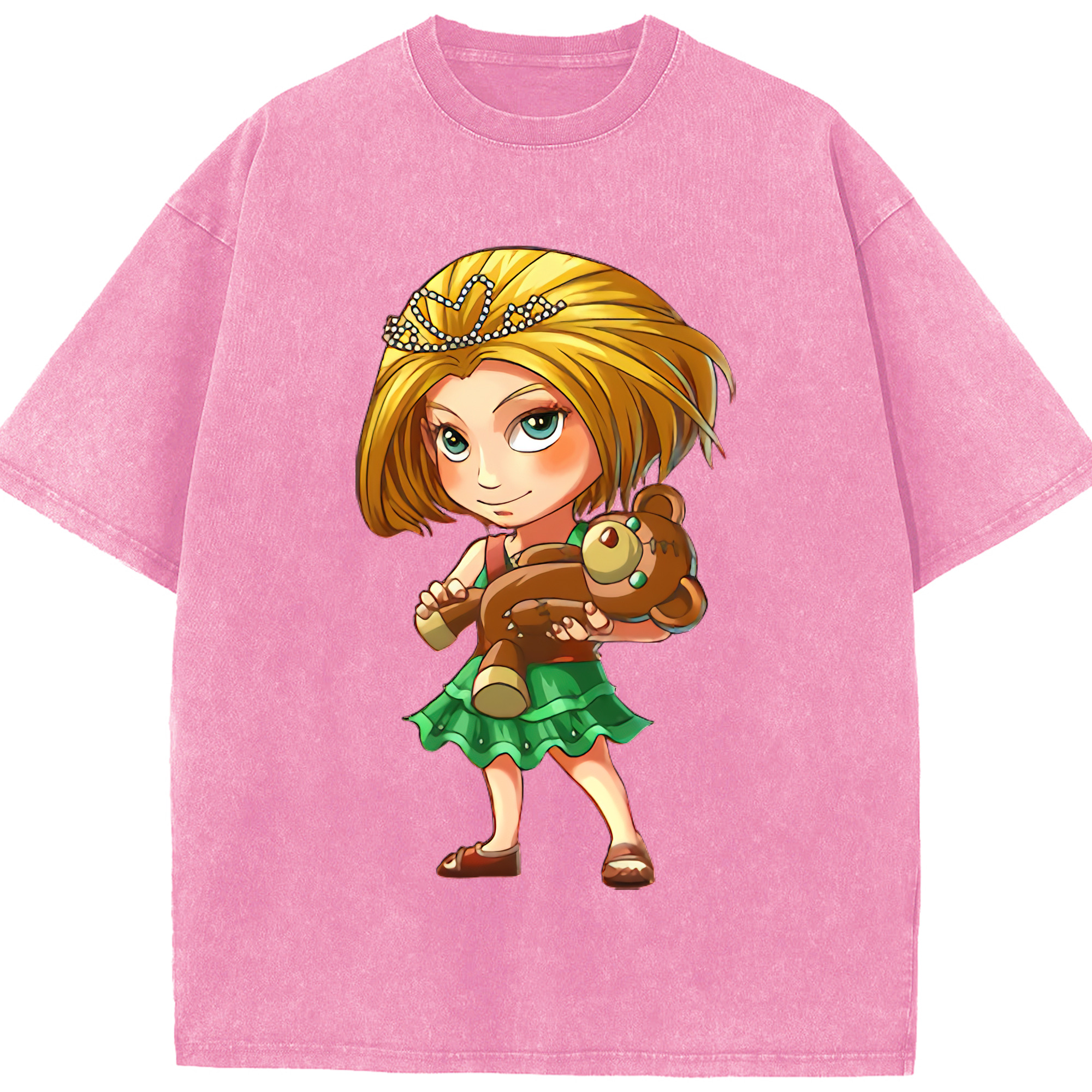 リーグ・オブ・レジェンド League of Legends LOL 綿100% ヴィンテージ風 半袖Tシャツ（フロントプリント）